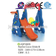 Kids animal plastic slide garden toy